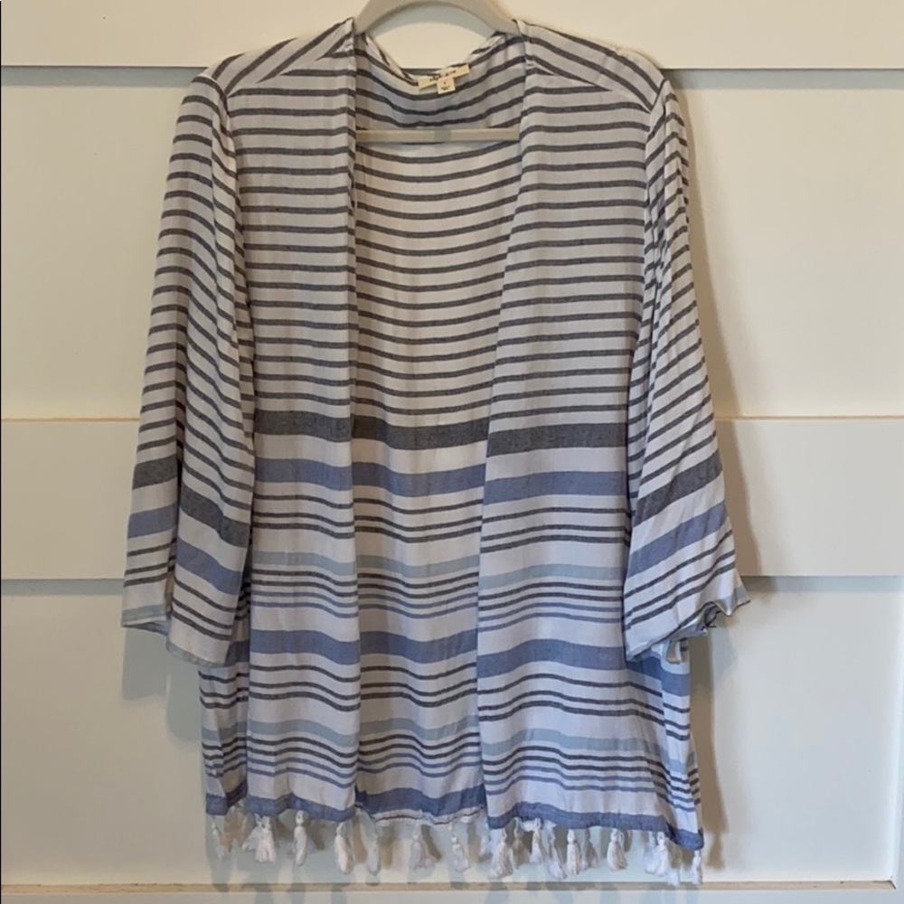 Beach Stripped Cover Up